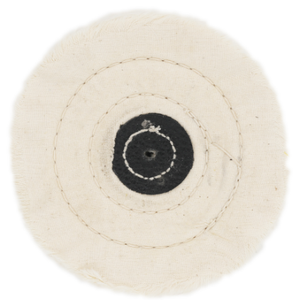 Soft 6 Inch Round Cotton Jewelry Buffing Wheel Cloth Stitched for <b>Polishing</b> and <b>Polish</b> Application - Product Image 5