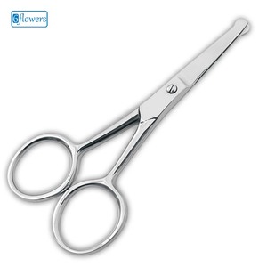 Tijeras profesionales de acero inoxidable para nariz/oreja, hoja afilada para el cuidado de las uñas, herramienta de tipo recto de belleza - Product Image 1