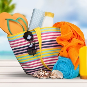 Sacs de plage à rayures Sac de plage luxueux en toile de coton doux écologique personnalisé pour la plage Fournisseur en Inde - Product Image 4