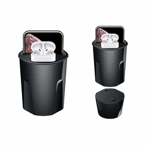 De Beste Draadloze Opladen Auto Mounts X13 Wireless Car Charger Met Zuignap Houder Auto Cup Draadloze Oplader