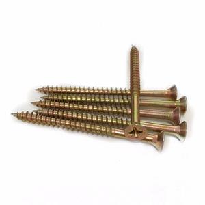 Pozi drive Doppel senkkopf gelb verzinkt spanplatten schrauben spax schraube 4x30 - Product Image 4