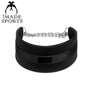 Weight lifting Neoprene Dip Belt,waist <b>Back</b> <b>Support</b> MAN WOMAN - Product Image 3