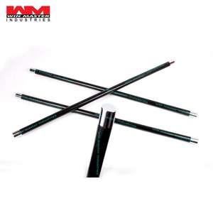Ceremonial Cane Leather Swagger Sticks negro - Product Image 3