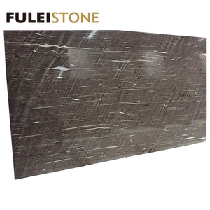 Losas de Granito Natural Pulido de Color Marrón Brasil, Tipo Lluvia de Meteoros, Precio de Fábrica - Product Image 1