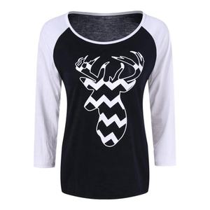 2025 personnalisé décontracté Raglan à manches longues Slash cou bouton vêtements pour femmes Bangladesh conception personnalisée grande taille broderie solide - Product Image 1