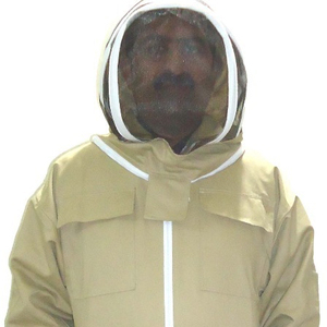 Traje DE SEGURIDAD Khaki Bee Sting Traje DE SEGURIDAD La mejor calidad Bronceado Traje de protección de apicultura Fida Hussain Apicultores - Product Image 1