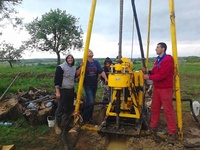 Machine de forage de puits d'eau HZ-200YY d'occasion, prix bas, haute qualité