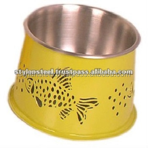 ชามอาหารแมวทำจากสแตนเลสพร้อมฐานยางชามให้อาหารแมวเป็นมิตรกับสิ่งแวดล้อมหรูหราสำหรับอาหารและเครื่องดื่ม - Product Image 5