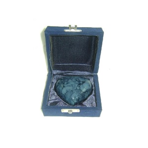 Fancy Heart Shape <b>Mini</b> Metal Brass Metal Keepsake Cremation <b>Urns</b> <b>for</b> <b>Ashes</b> Blue Marble Funeral Keepsake <b>Urns</b> <b>for</b> Cremation Use - Product Image 1