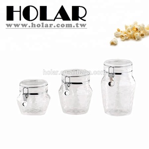 [Holar] Taiwan Made 650 1000 1250 ml Recipiente de plástico transparente para alimentos Especias Dulces Galletas Harina Hierba - Product Image 2