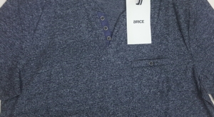 เสื้อยืดกระดุมคอวีคุณภาพสูงสำหรับผู้ชายกางเกงขาสั้นแขนโพลีเอสเตอร์ผ้าคอตตอนดีไซน์ว่างเปล่ามีแบรนด์ - Product Image 3