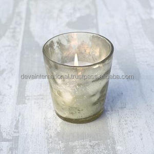VERRE VOTIVE ÉLÉGANT BOUGIE EN VERRE VOTIVE OR DÉCORATION DE MARIAGE BOUGIE EN VERRE VOTIVE BAS PRIX BOUGIE EN VERRE VOTIVE - Product Image 3