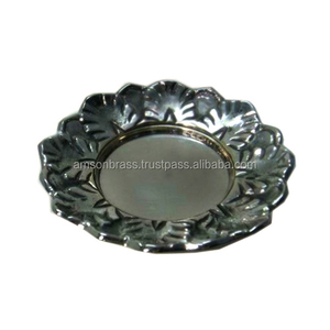 Utilisation de la plaque de chargeur de qualité supérieure pour la maison couleur or concepteur bordure assiette de service accessoires de cuisine - Product Image 1