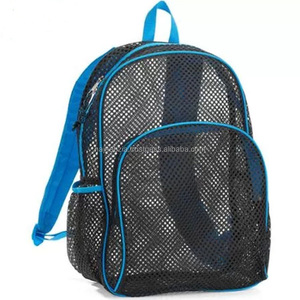 Sac à dos antivol à cadre externe en maille de polyester - Product Image 1