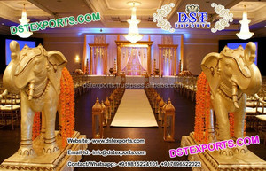 รูปปั้นแต่งงานสิงโตไฟเบอร์รูปปั้นต้อนรับงานแต่งงานรูปปั้นสิงโตไฟเบอร์สำหรับทางเข้าสิงโตทอง FRP - Product Image 4