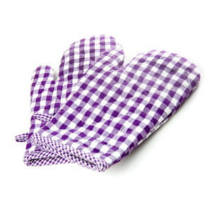 Manopla de horno de algodón de estilo liso de Color amarillo para uso multiusos manopla de horno resistente al calor - Product Image 2