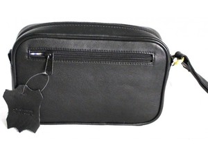 Cartera de mano de cuero genuino con correa, organizador multibolsillos con cremallera, accesorio de viaje, bolsa de marca privada - Product Image 6