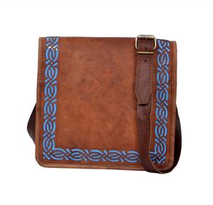 Handmade Vintage Genuine Leather Wholesaler New Design <b>Crossbody</b> Shoulder Flap <b>Bag</b> Messenger <b>Bags</b> With Adjustable Shoulder Strap - Product Image 3