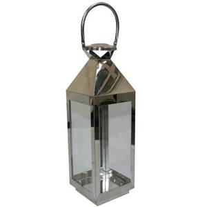 White Wash Metal <b>Candle</b> <b>Lantern</b> for Home Office Wedding Decoration <b>Other</b> <b>Candle</b> <b>Holders</b> & <b>Jars</b> - Product Image 5