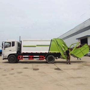 Euro4รถบรรทุกอัดขยะ Dongfeng 4*2 12000L รถเก็บขยะในเขตเทศบาลเมือง - Product Image 6