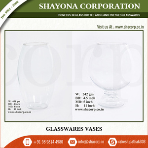 Vase en verre de grande qualité, 1 pièce, vente en gros, à prix abordable - Product Image 3