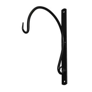 Mini support de poteau de drapeau de fer enduit de poudre noire-support de drapeau national durable pour la rentrée scolaire/remise des diplômes - Product Image 4