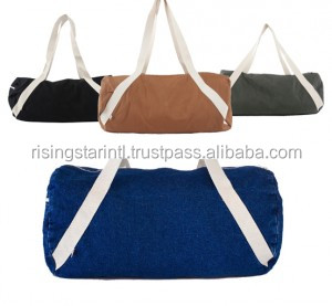 Diseño personalizado precio al por mayor de Nylon Fitness y lona de bolsa de deporte bolsa de gimnasio - Product Image 4