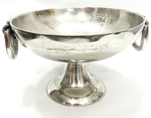 Trending Modern Aluminum Flower <b>Vase</b> <b>Light</b> Grey Tabletop Size 26X17X29 CM <b>for</b> Wedding Decor - Product Image 5