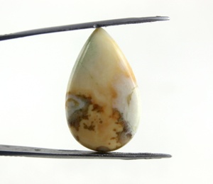 Jaspe Mookite naturel imprimé de belles pierres précieuses en vrac en forme de poire Cabochon lisse faisant des bijoux en gros - Product Image 4