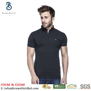 เสื้อคอตตอน100% ผ้าถักสำหรับผู้ชายเสื้อเชิ๊ตผ้าฝ้ายถักแบบแห้งเร็วระบายอากาศได้ดีขนาดพลัสไซส์ผลิตในบังคลาเทศ - Product Image 2