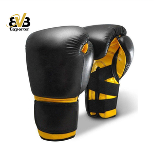 Guantes de boxeo estampados personalizados, cuero de vaca auténtico, logotipo OEM, embalaje de Material de Color, lugar de origen, cliente, venta al por mayor - Product Image 2