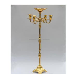 High Quality Brass <b>Candelabra</b> for Weddings Metal Canopy with Elegant Design - Product Image 6