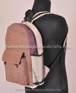 Femmes à la mode porter sac à dos en chanvre l'hexabromobiphényle 0065 - Product Image 2