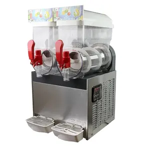Ticari 2 tanklar Margarita dondurulmuş içecek ucuz Slush makinesi