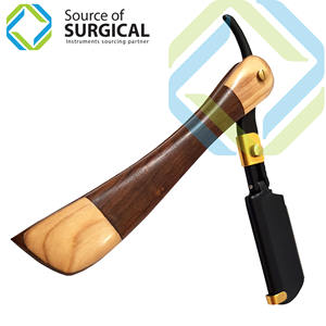 Maquinilla de afeitar recta profesional de hoja completa - Product Image 5