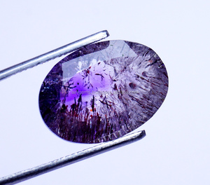 Véritable Super Sept Cristaux Améthyste Cacoxenite Goethite Lepidocrocite Rutile Quartz Fumé et Melody Super 7 Gemstone - Product Image 1