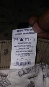 Pantalones cortos Cargo estampados de algodón 100% para hombres, prendas listas para usar de Bangladesh, stock de primavera para adultos - Product Image 6