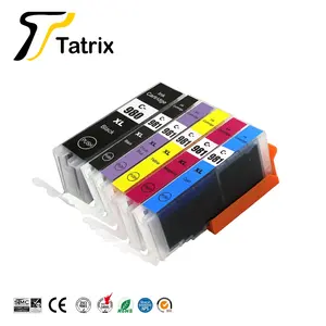 Tatrix PGI-980XL PGI980 CLI-981XL CLI981, Cartridge Tinta Kompatibel untuk Canon PIXMA TS6290 TS8190 TS8195 TS8290 Printer