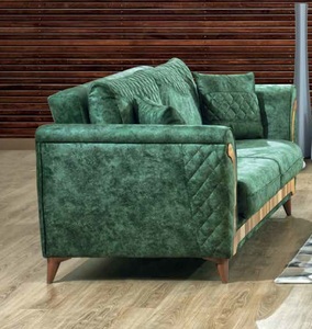 Ensemble de canapés Saheser en bois massif moderne pour appartement et hôpital - Product Image 4