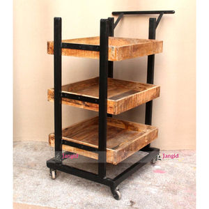 De hierro de madera de Mango Hotel carro - Product Image 3