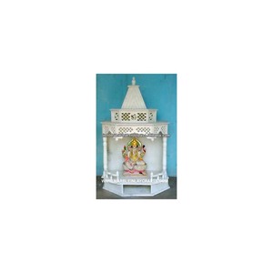 Decorative Indian White Marble <b>Temple</b> - Product Image 1