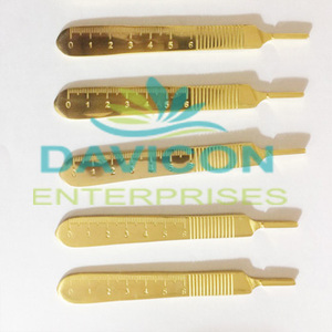 ด้ามมีดผ่าตัดสแตนเลสแบบใช้มือ หมายเลข 3 - ต้นแบบของเครื่องมือผ่าตัด - Product Image 2