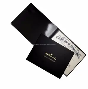 Diploma, degree certificate holder bi fold book cover by india