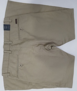 Pantalón ajustado de sarga de algodón y LICRA de marca para hombre Estilo informal de calidad de exportación para temporadas de invierno y primavera para adultos - Product Image 3