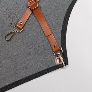 Tablier en bavoir en Jean coréen personnalisé, livraison gratuite, pour Restaurant, ménage, Anti-huile, pour cuisine, outils de protection pour la cuisson - Product Image 5