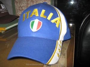 Gorra de béisbol a rayas unisex de 6 paneles personalizada con bordado 3D Gorra de golf de lona de varios tamaños para el verano - Product Image 2