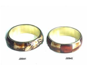 Vente chaude Antique-Fini Os Incrustation Femmes Ethnique Indien Bracelet Bracelets À La Mode En Laiton Base - Product Image 2