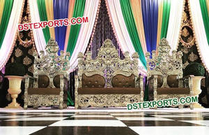 Conjunto de sofás musulmanes de escenario, mobiliario de diseño de escenario, para bodas - Product Image 6