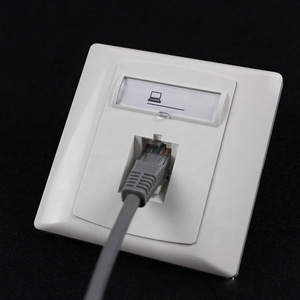 Plaque murale <span class=keywords><strong>RJ45</strong></span> de type allemand cat6 - Product Image 6