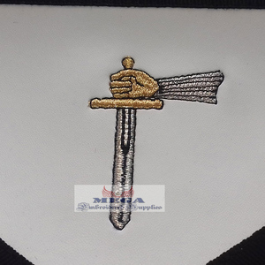 Tablier vintage en raie française, accessoire de salon, pour adulte - Product Image 3